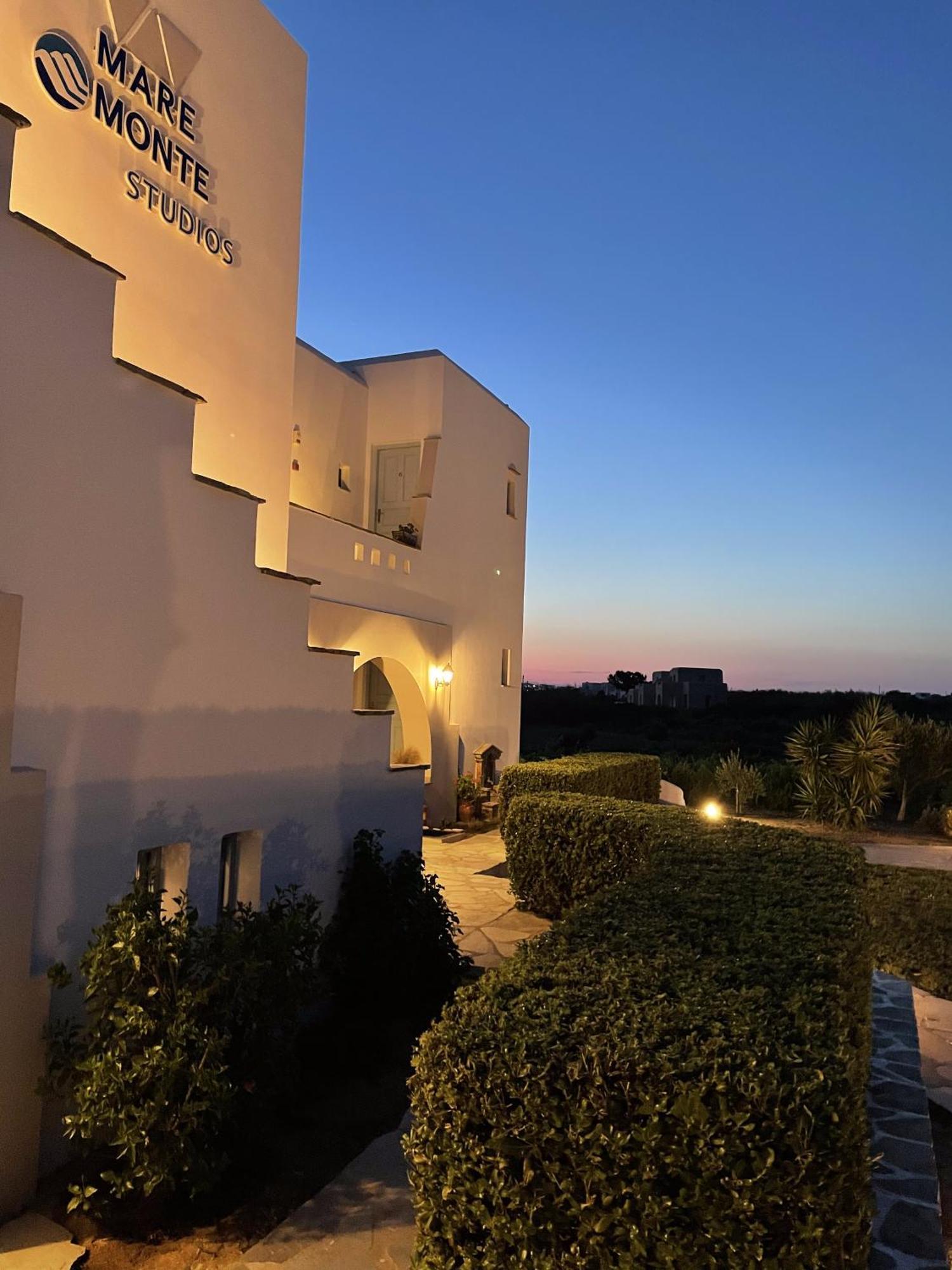Mare Monte Studios Naxos Pláka Exterior foto